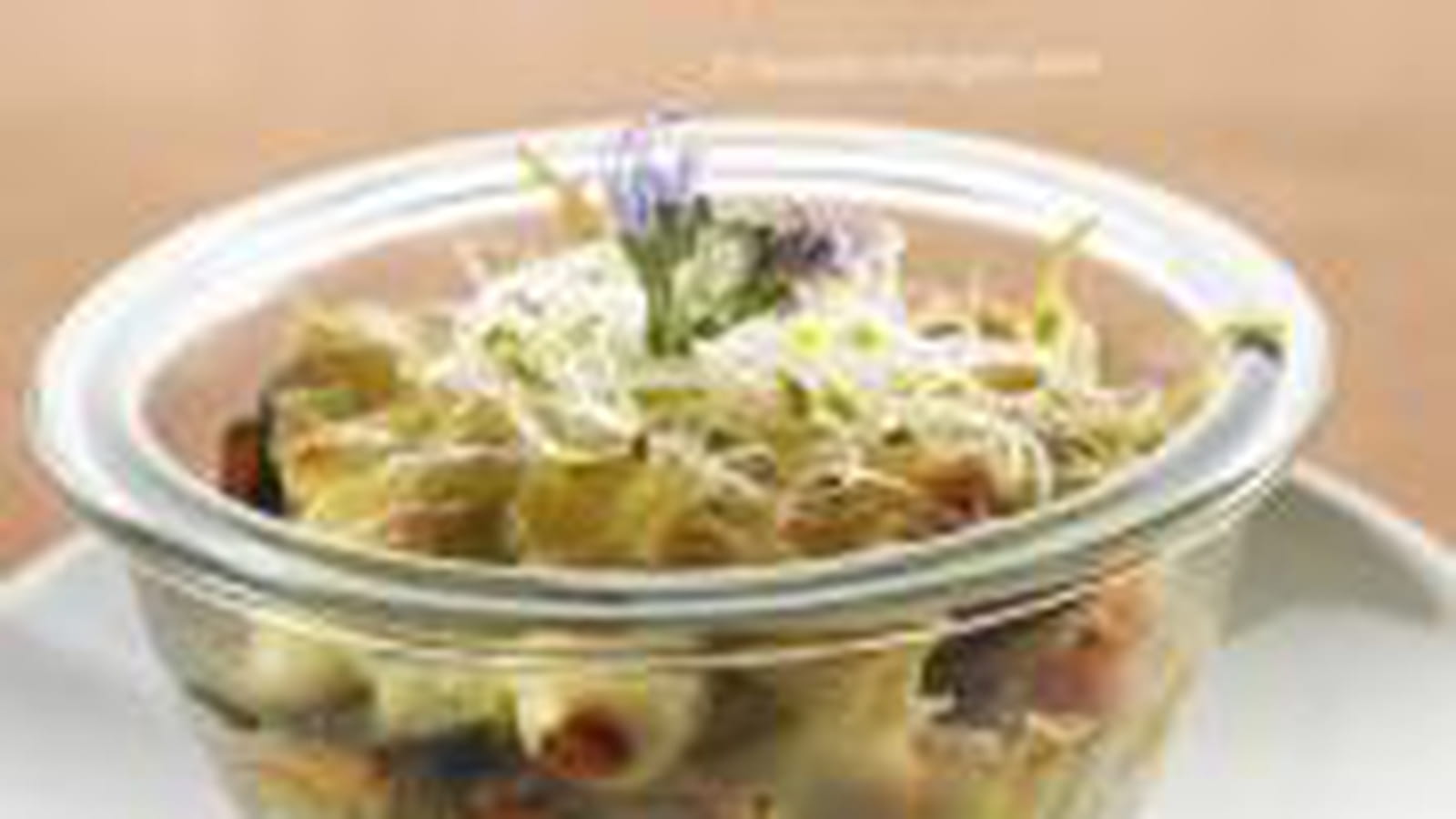 Lasagnes de courgettes au surimi