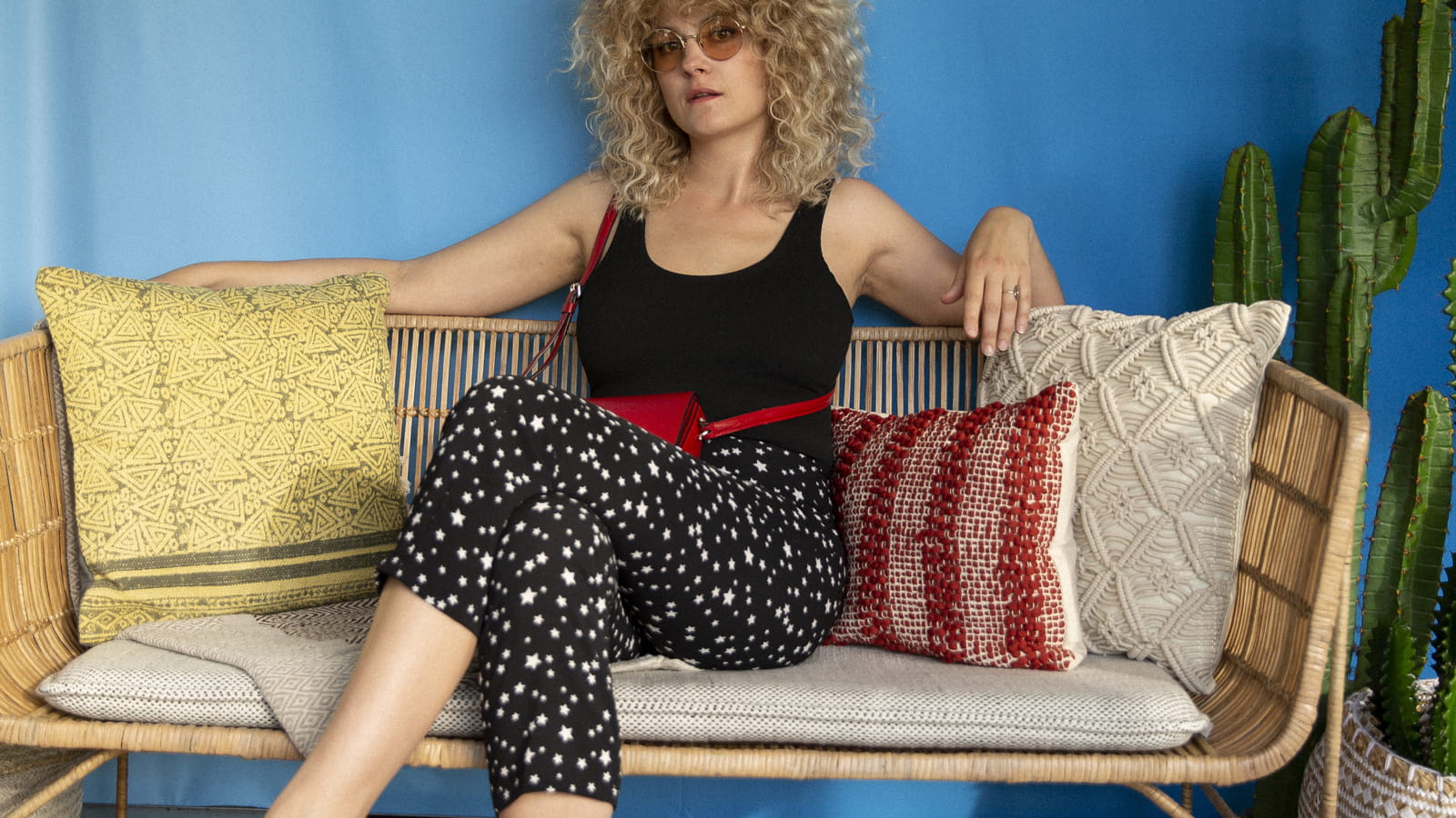 La chanteuse Corine 