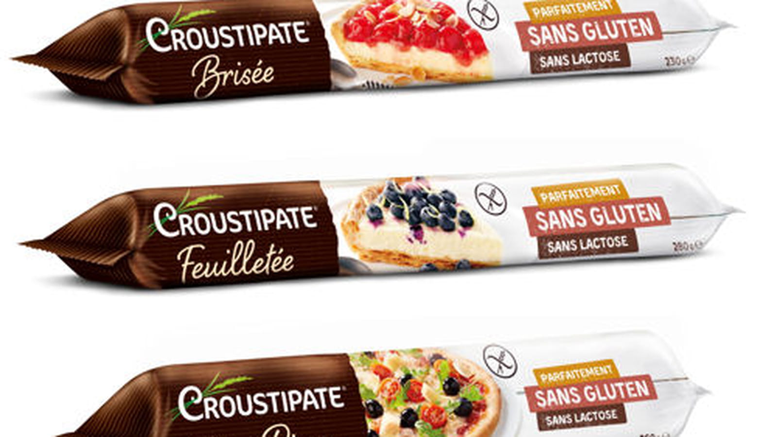 Pâtes sans gluten et sans lactose de Croustipate