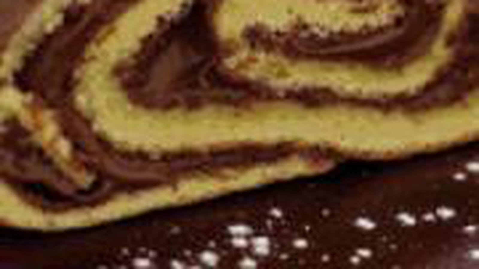 Bûche au chocolat