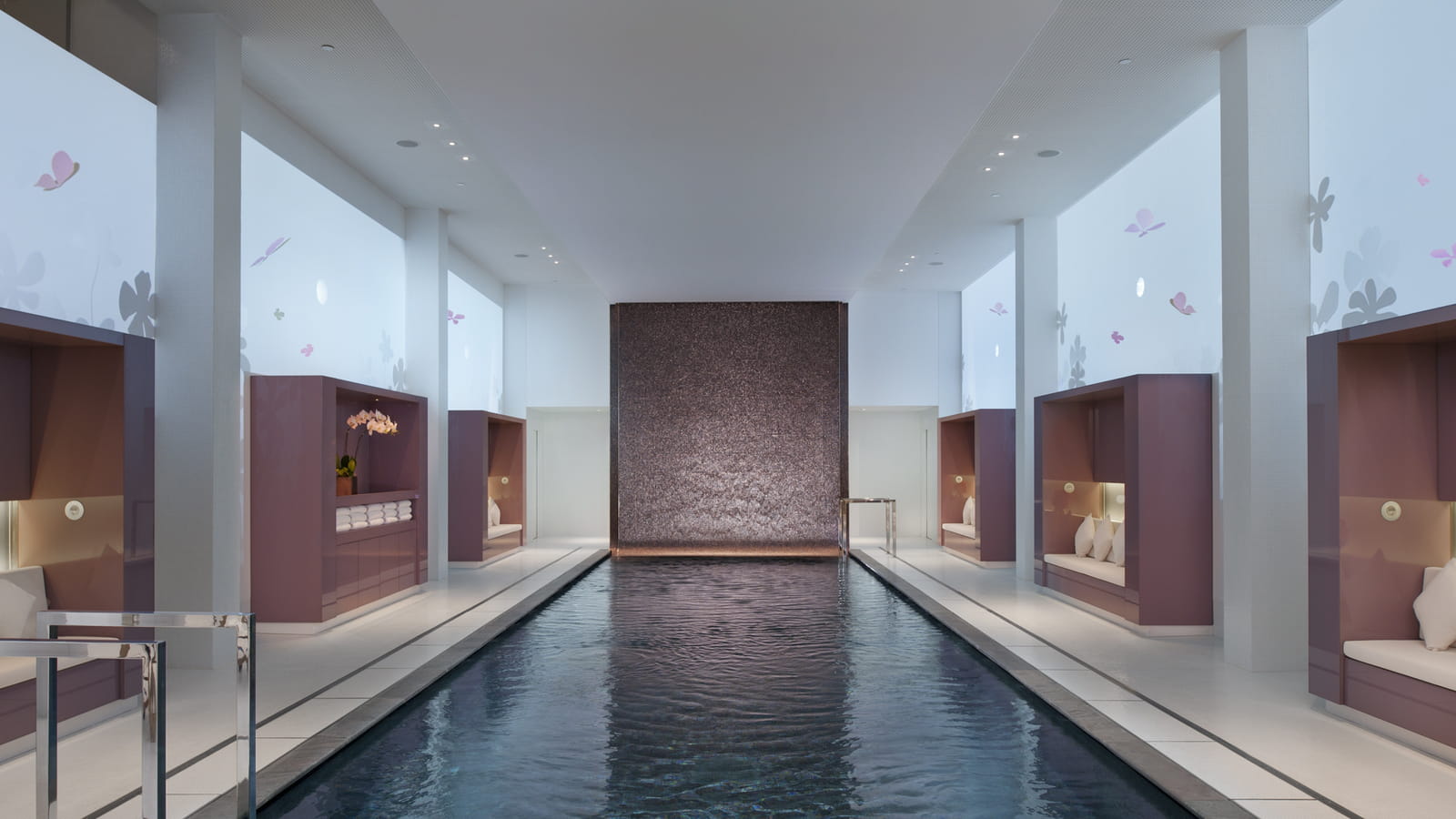 Une piscine zen