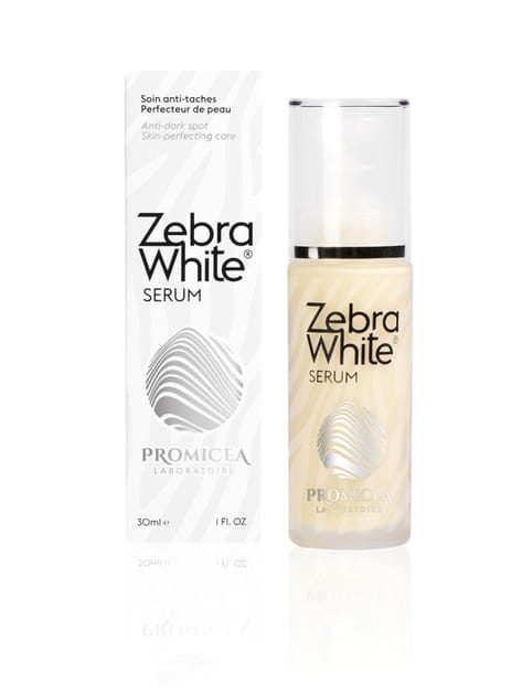 S&eacute;rum Z&eacute;bra White, Laboratoire Promicea