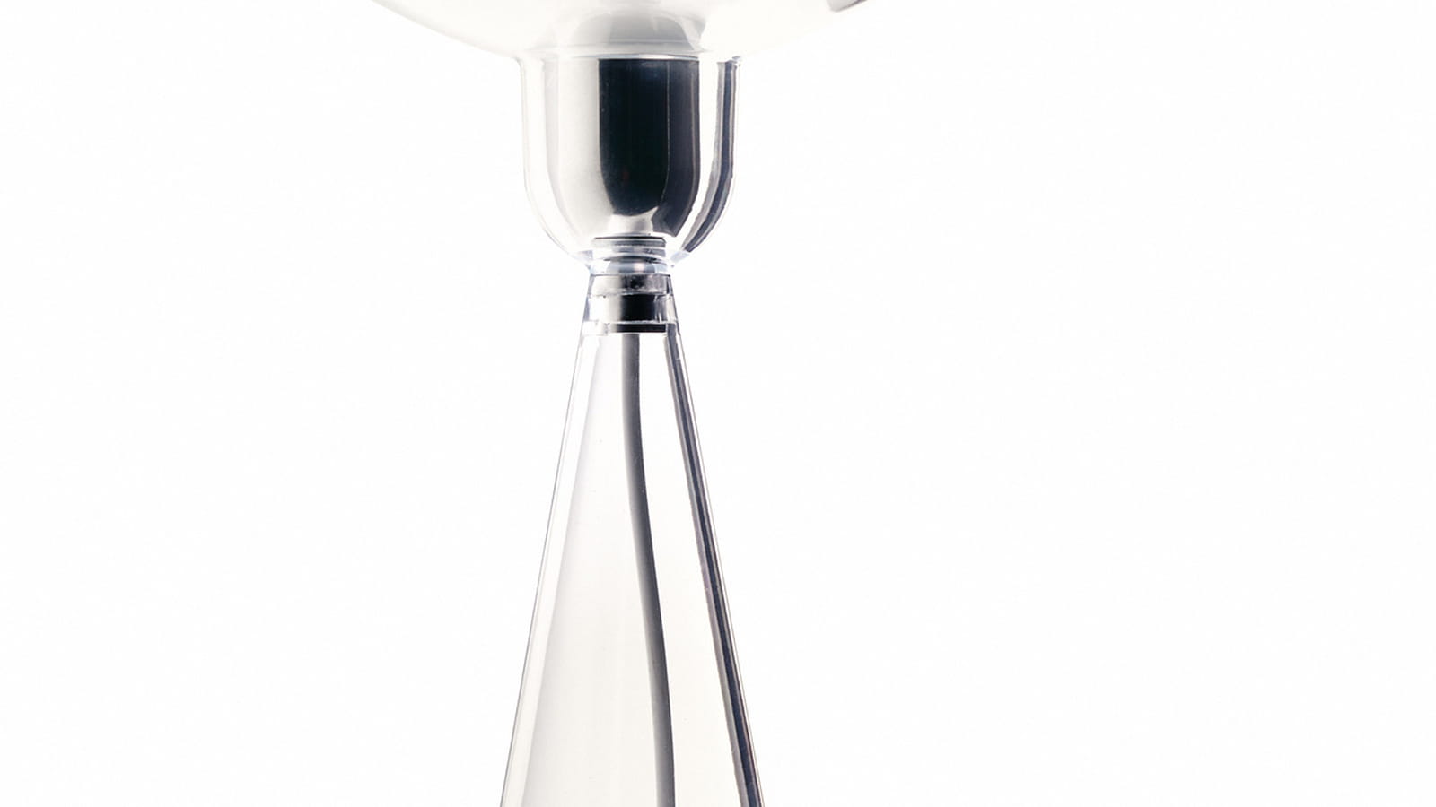 Lampe de chevet transparente