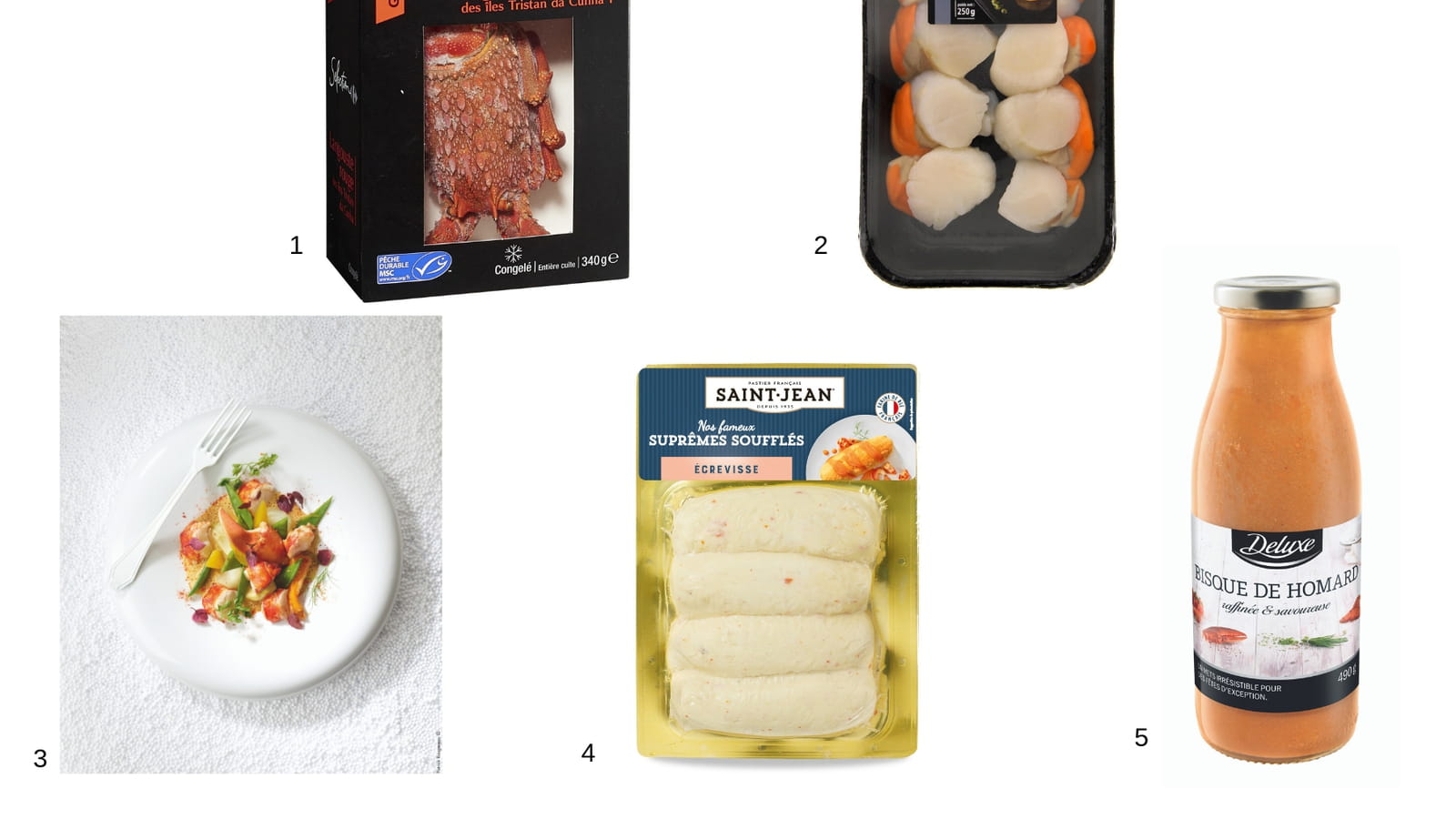 Poissons et fruits de mer