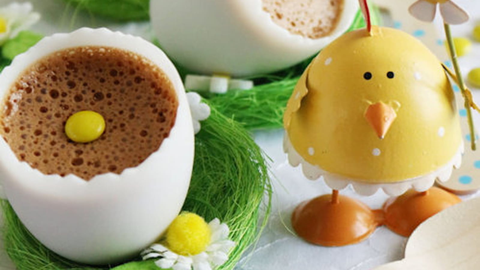 Mousse légère au chocolat et notes caramélisées