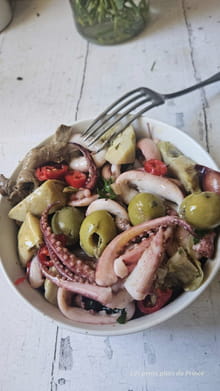 Salade italienne aux saveurs marines : Etape 3