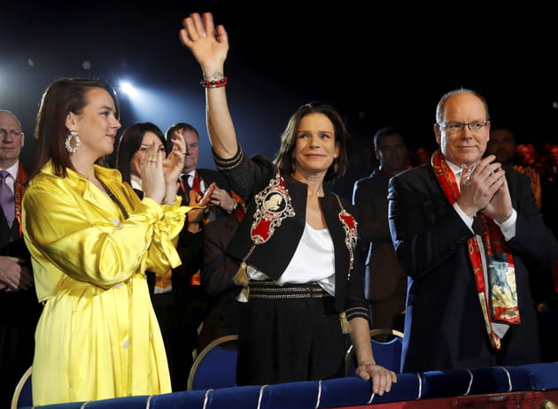 Pauline Ducruet, St&eacute;phanie de Monaco et Albert de Monaco&nbsp;: au spectacle