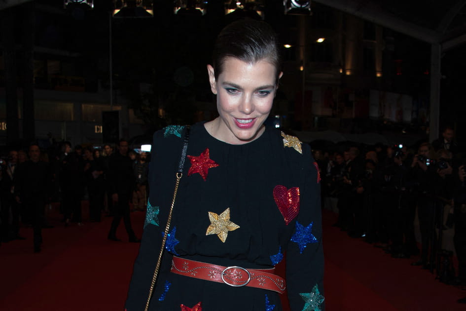 Le chignon de gala de Charlotte Casiraghi