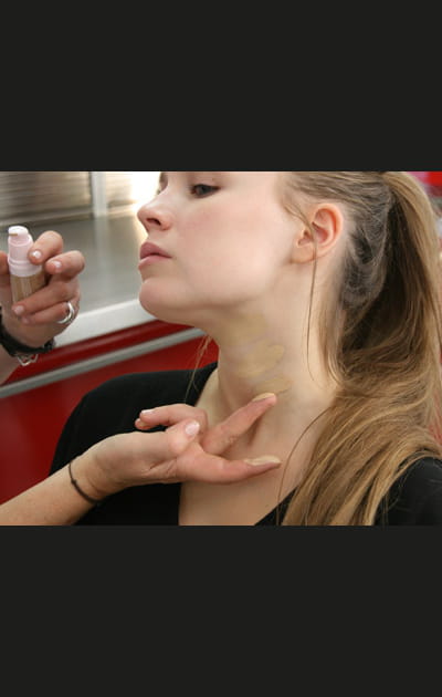 Choisissez la couleur de votre fond de teint