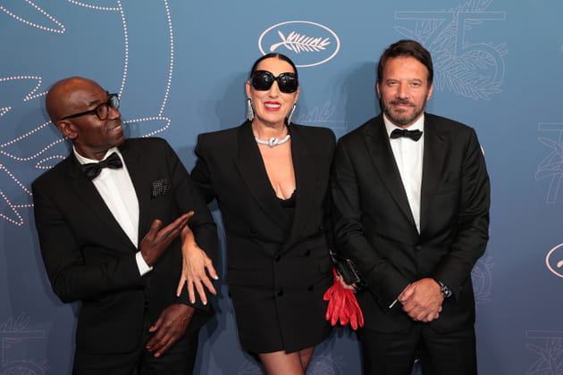 Lucien Jean-Baptiste, Rossy de Palma et Samuel Le Bihan au d&icirc;ner de gala d'ouverture