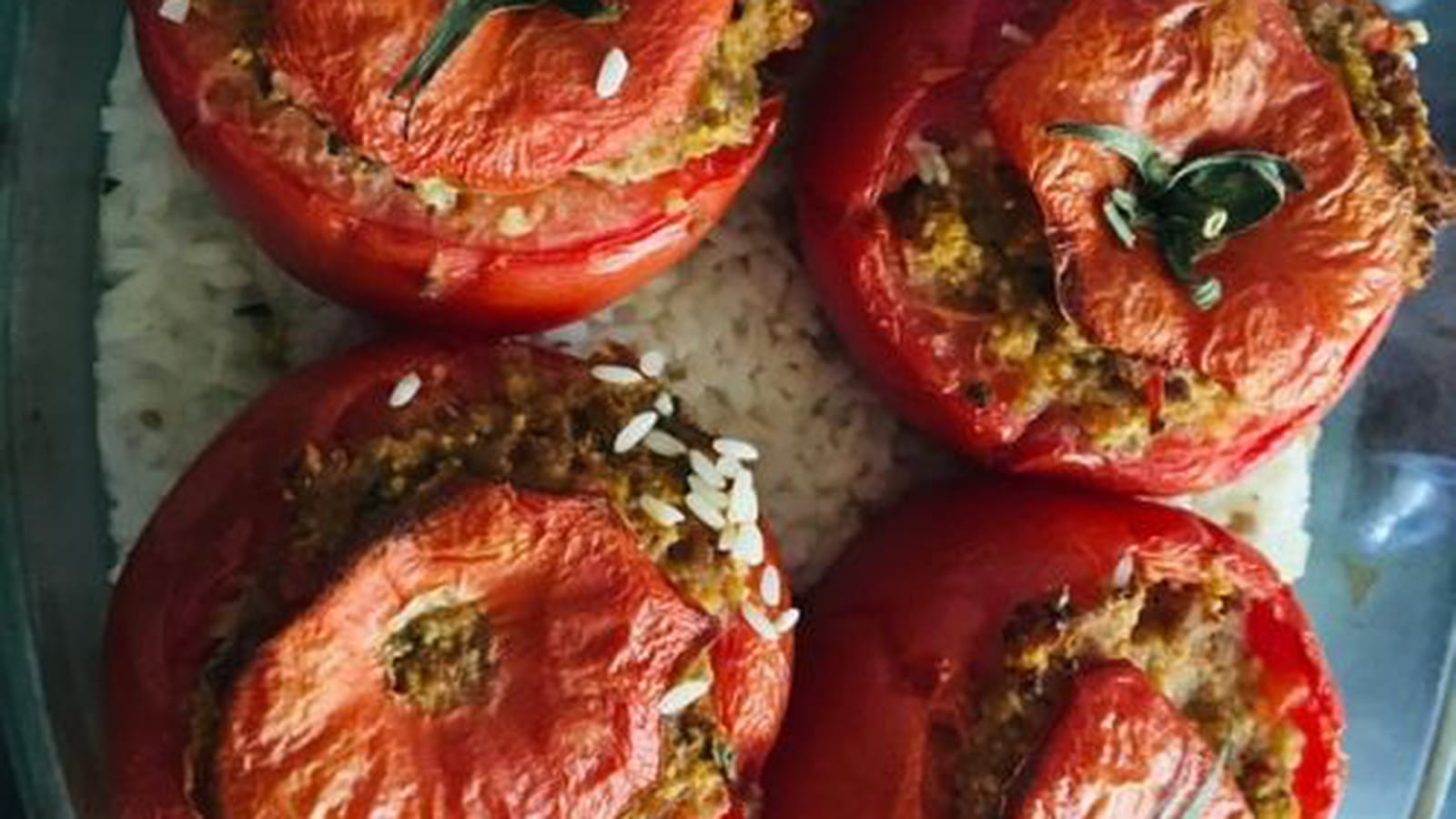 Tomates farcies de ma maman