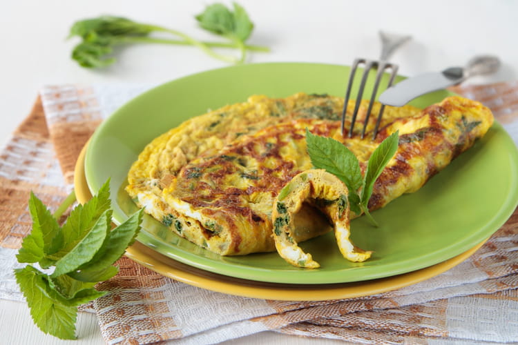 Recette Omelette aux fines herbes la recette facile