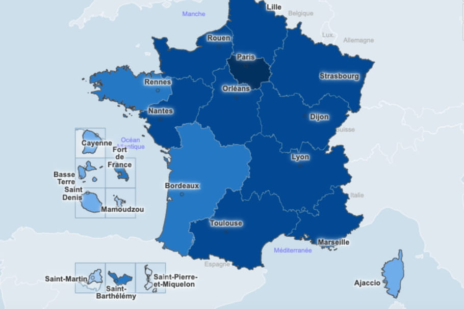 CARTE COVID : déplacement 10 km, département, mondiale, Europe...
