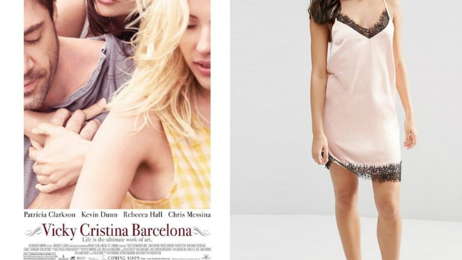 Une robe nuisette façon Maria Elena