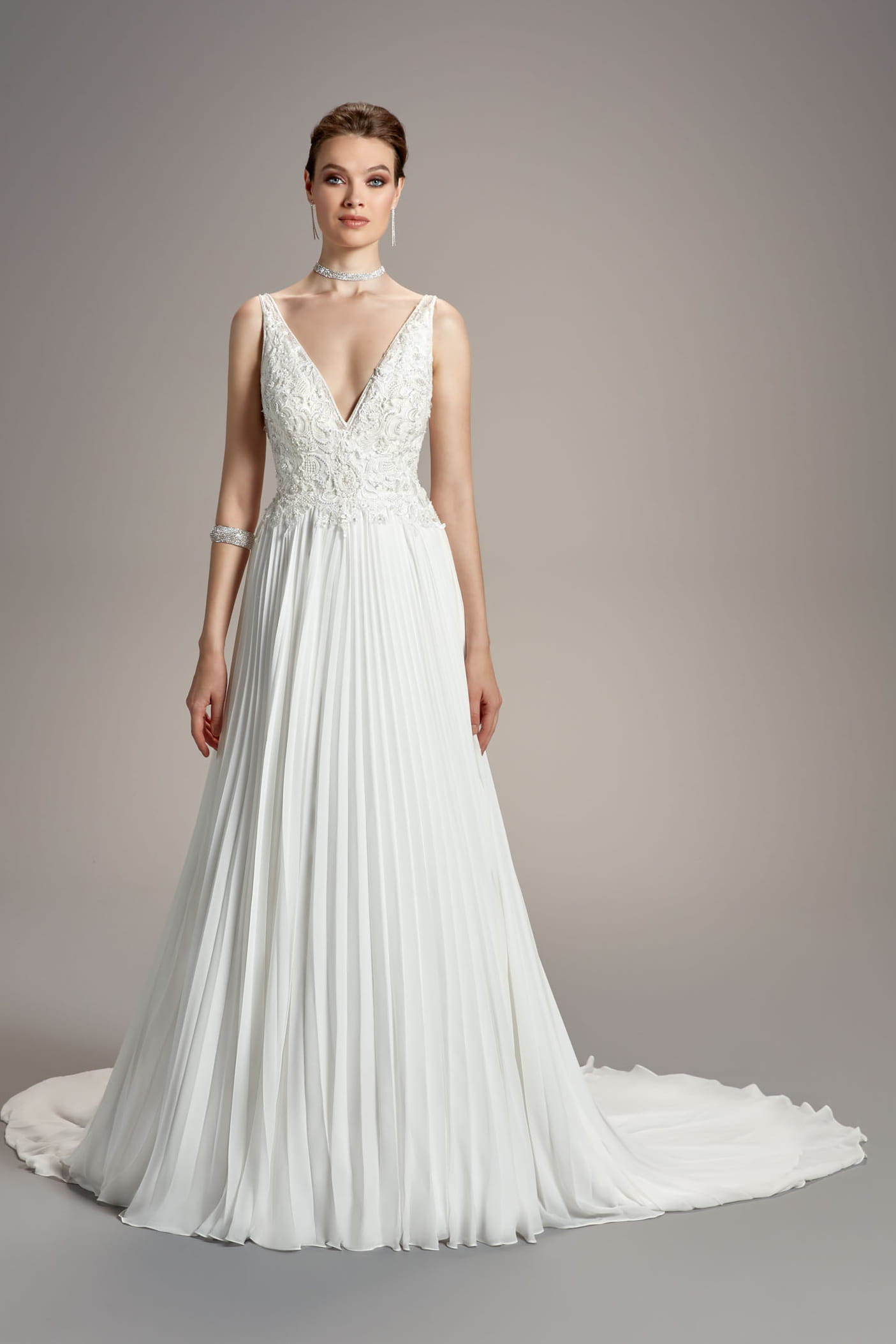 Robe Mère Solde Robe De MariÃ©e Pronovias Tenue Mere Mariee 2018 - Main Image