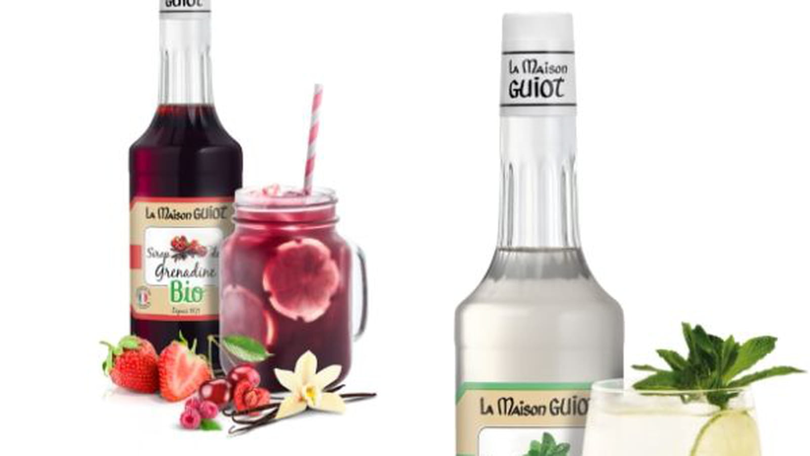 La gamme de sirop bio de la Maison Guiot