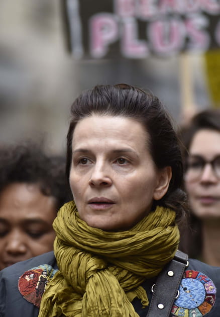 Juliette Binoche sans maquillage