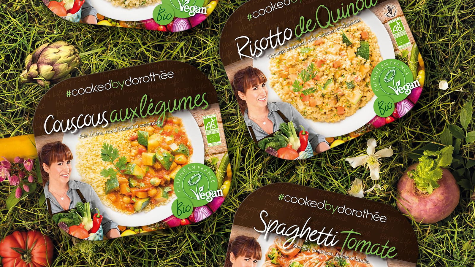 Les plats bios et vegans de Cooked By Dorothée