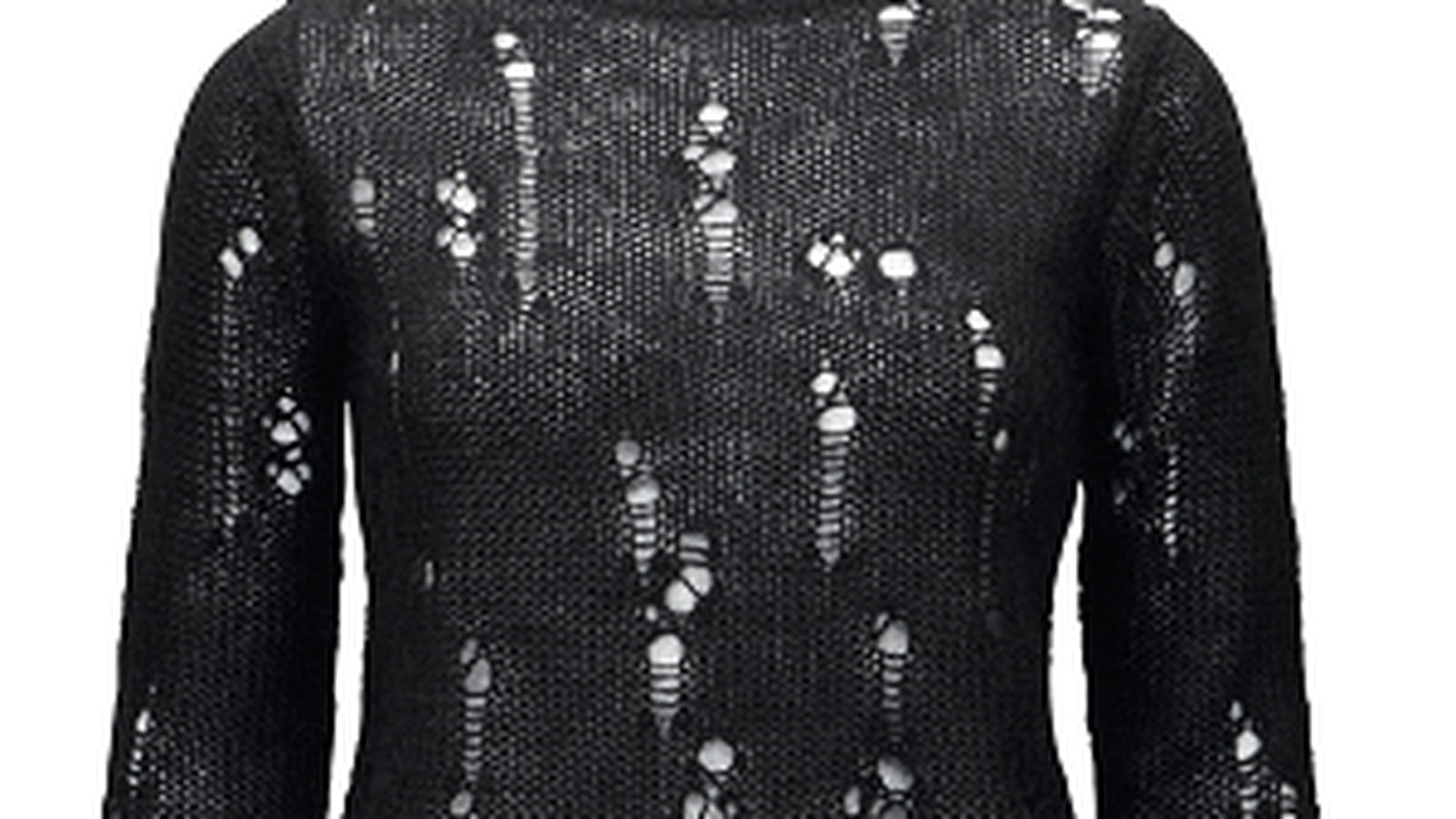 Pull troué