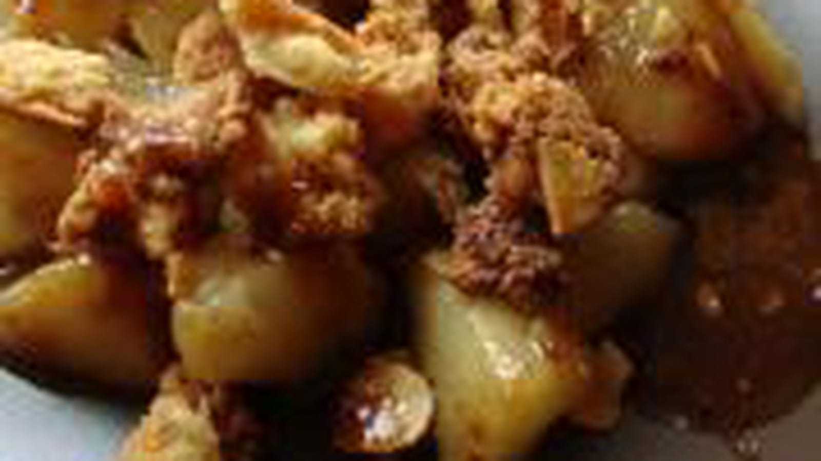 Crumble poire Sichuan