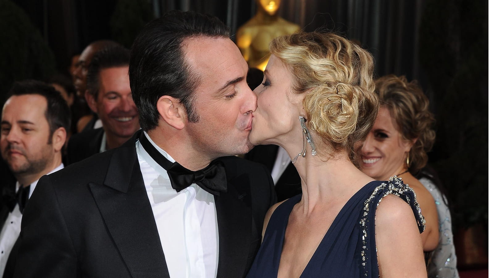 Avec Alexandra Lamy aux Oscars en 2012