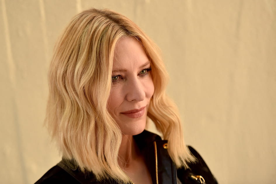 Le carr&eacute; wavy de Cate Blanchett
