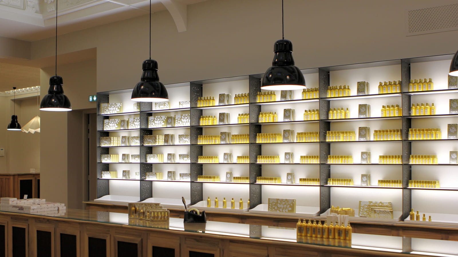 Une vaste boutique