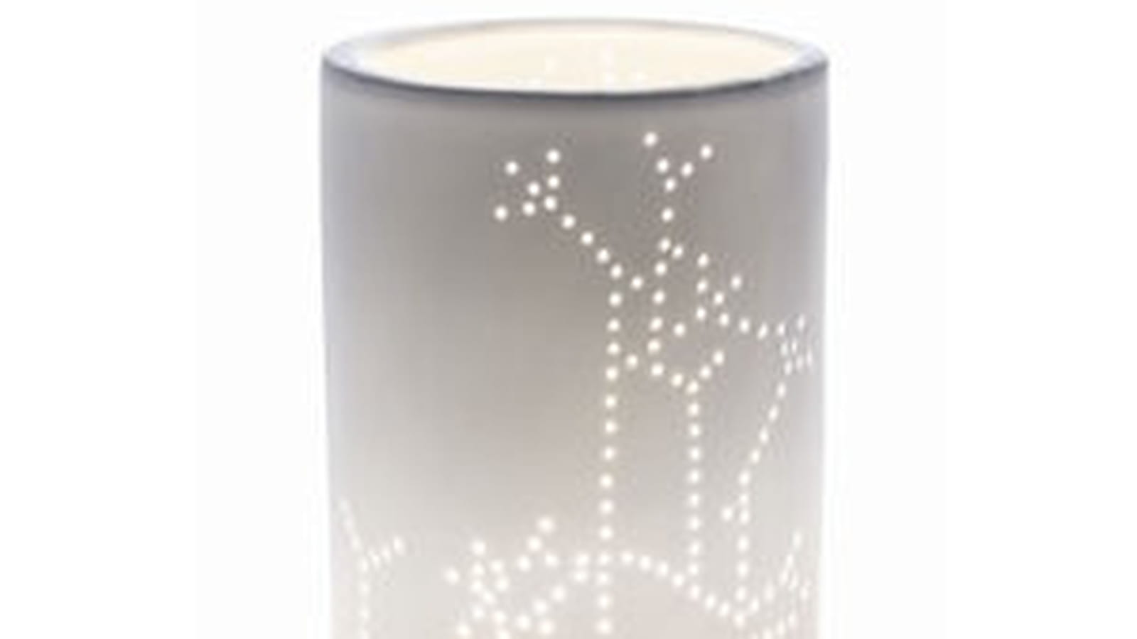 La lampe en porcelaine orée de Nature & Découvertes