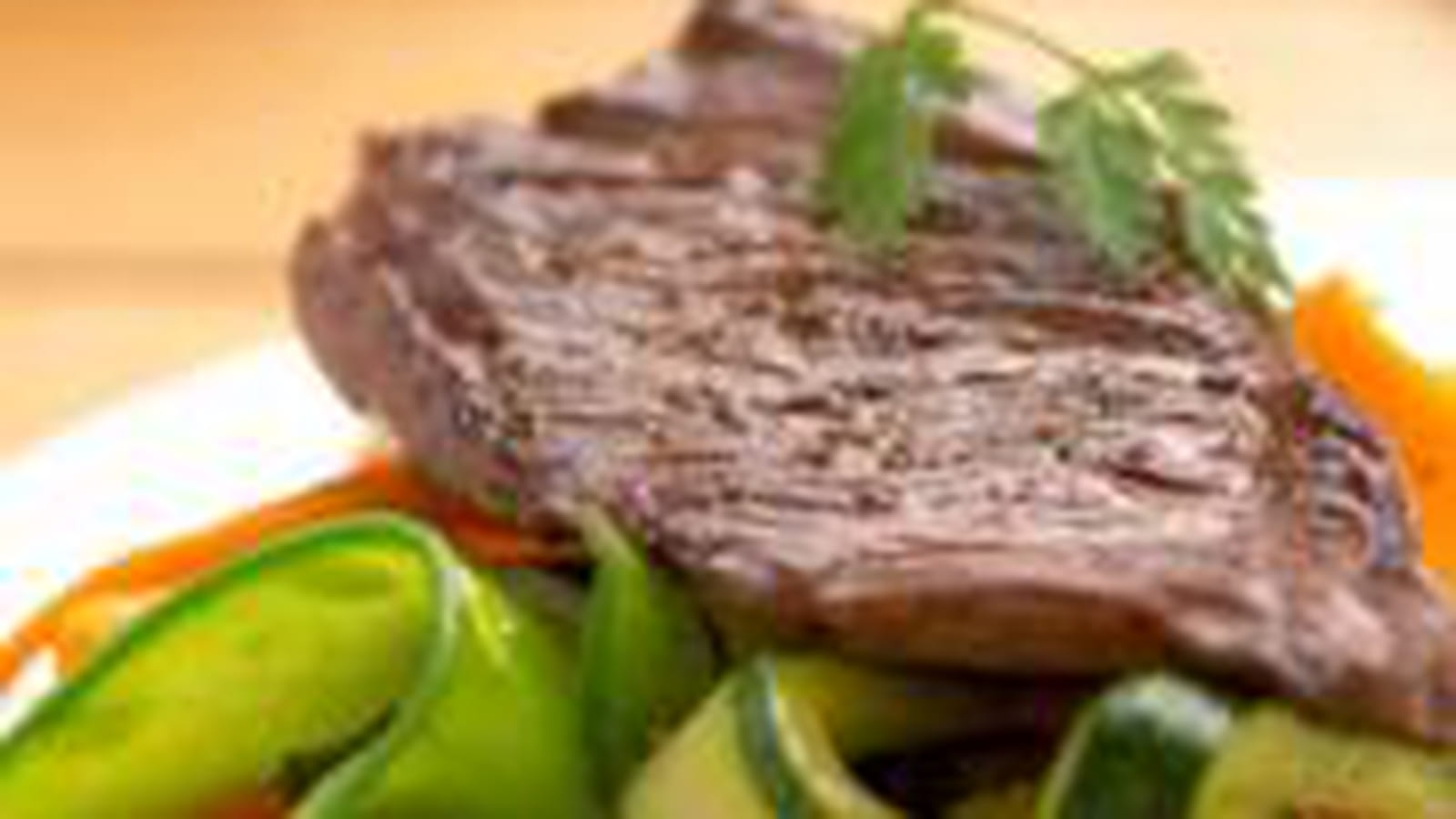 Sauté d'onglet de boeuf