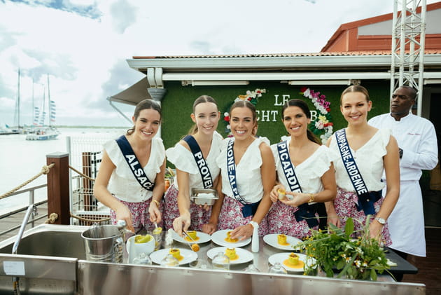 Miss Alsace, Miss Provence, Miss Rh&ocirc;ne-Alpes, Miss Picardie et Miss Champagne-Ardenne