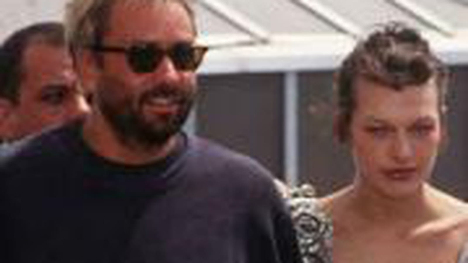 Milla Jovovich et Luc Besson