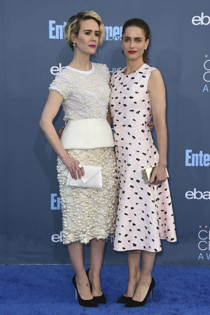 Sarah Paulson et Amanda Peet