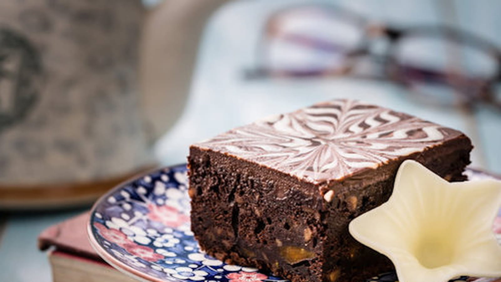 Brownie au chocolat et potiron