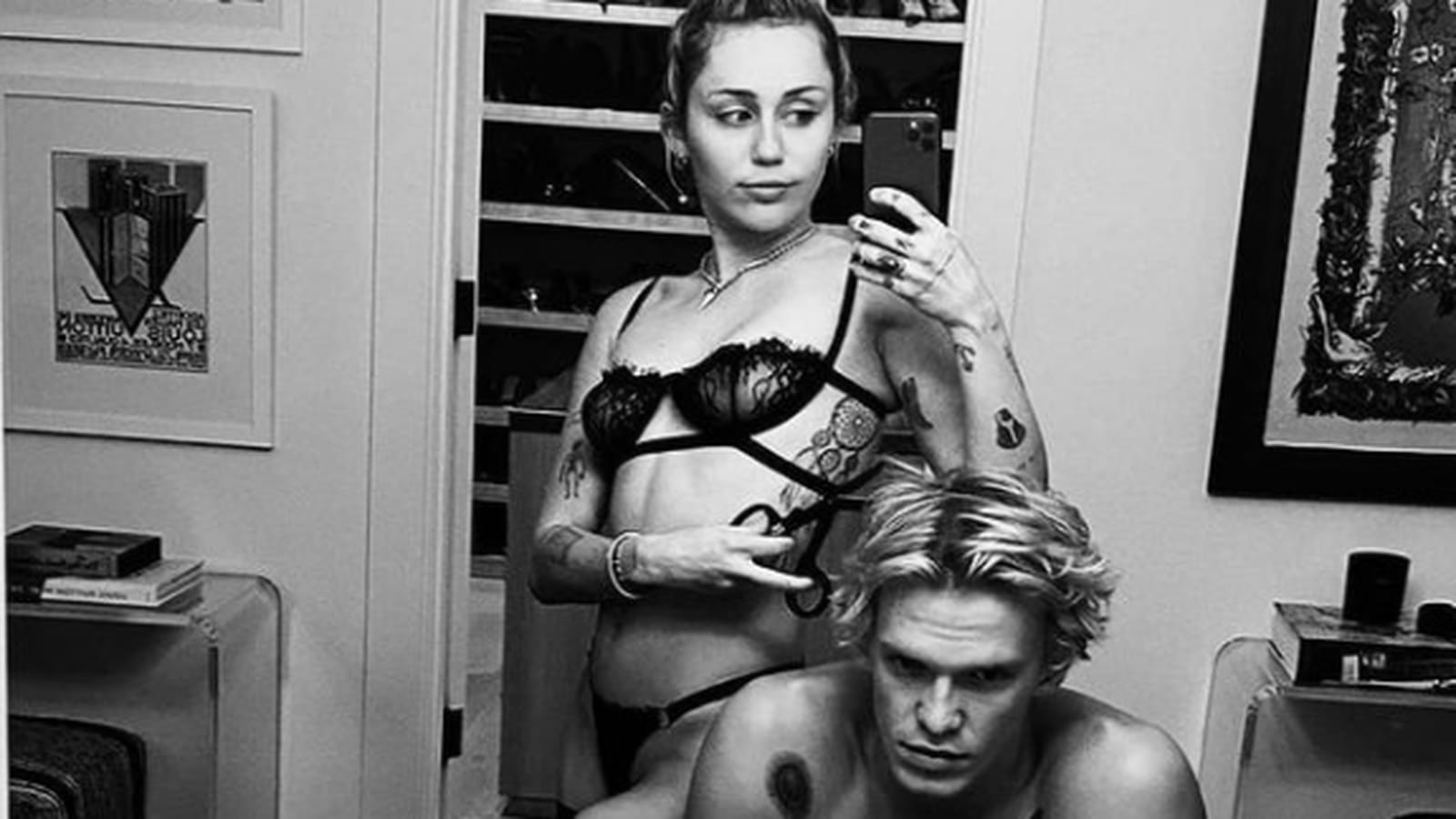 Miley Cyrus et Cody Simpson