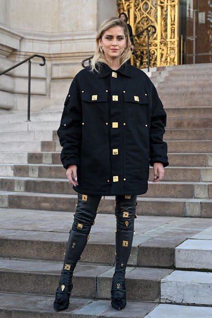 Valentina Ferragni au d&eacute;fil&eacute; Schiaparelli