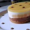 7 bavarois poire sur fondant au chocolat et craquant aux speculoos 300