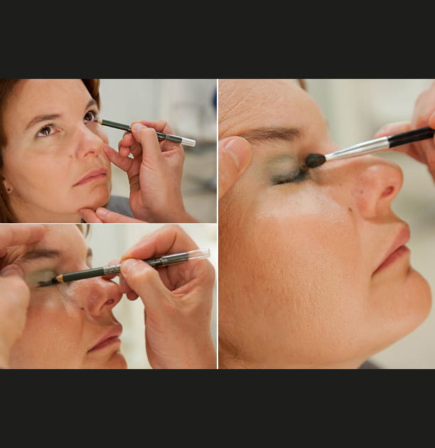 Le travail au crayon pour les yeux