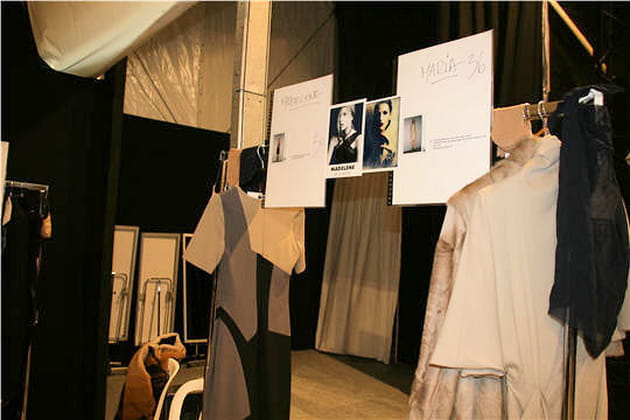 Les portants des mod&egrave;les