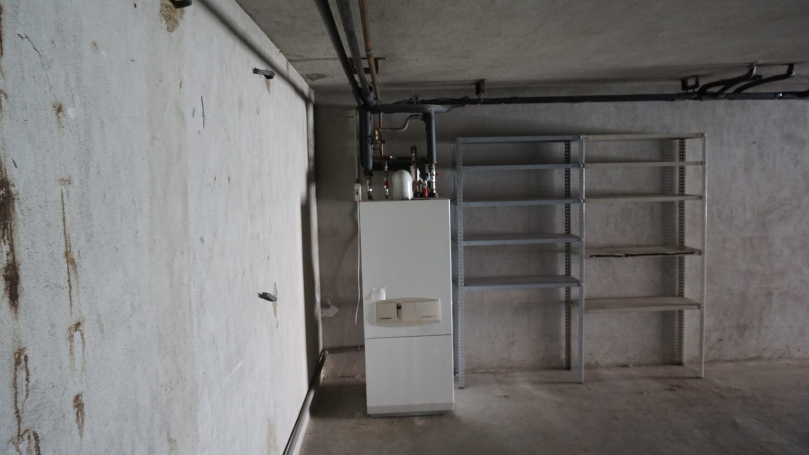 Fond du garage avant