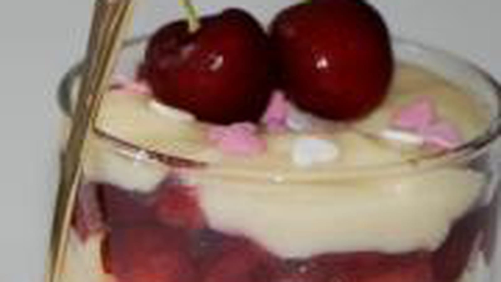 Trifle aux cerises