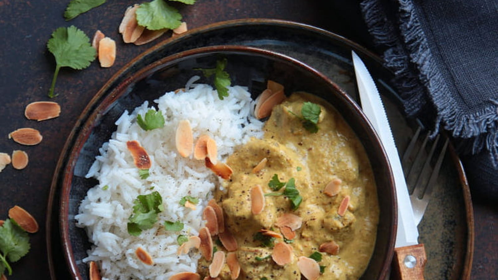 Agneau Korma aux amandes