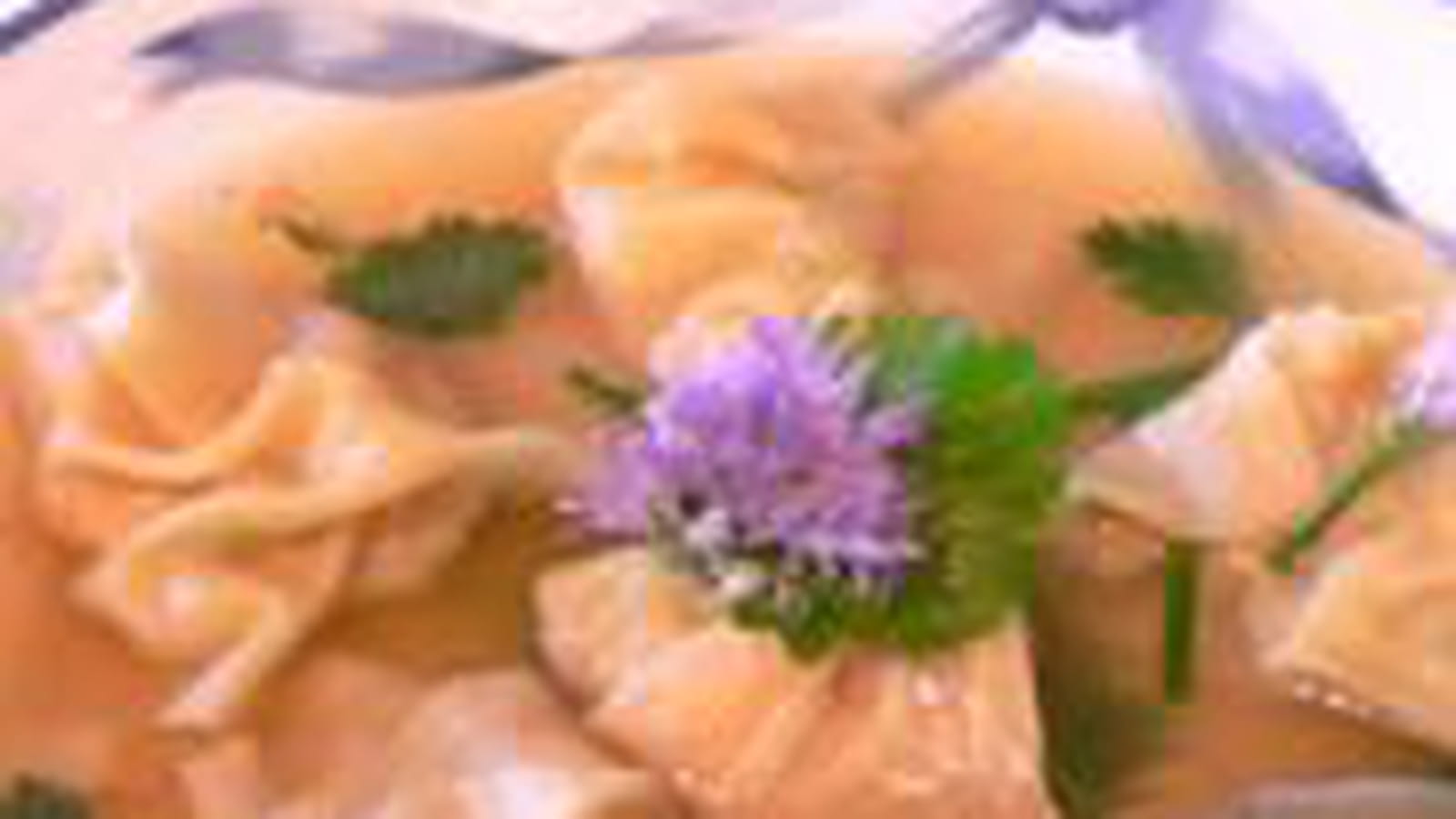Bouillon de raviolis chinois