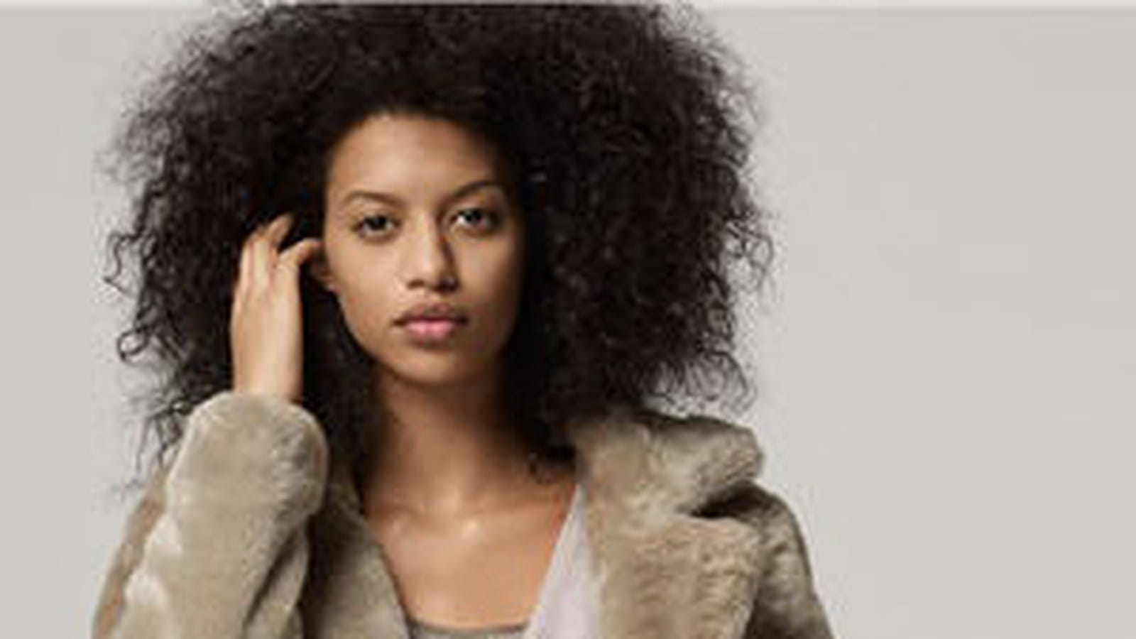 Veste en fourrure de Benetton