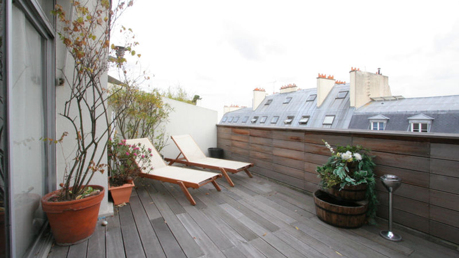 En bois blanchi