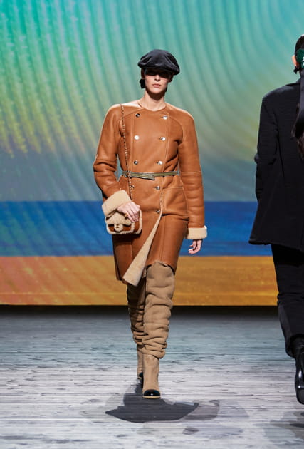 Look 35 du défilé Chanel automne-hiver 2024-2025