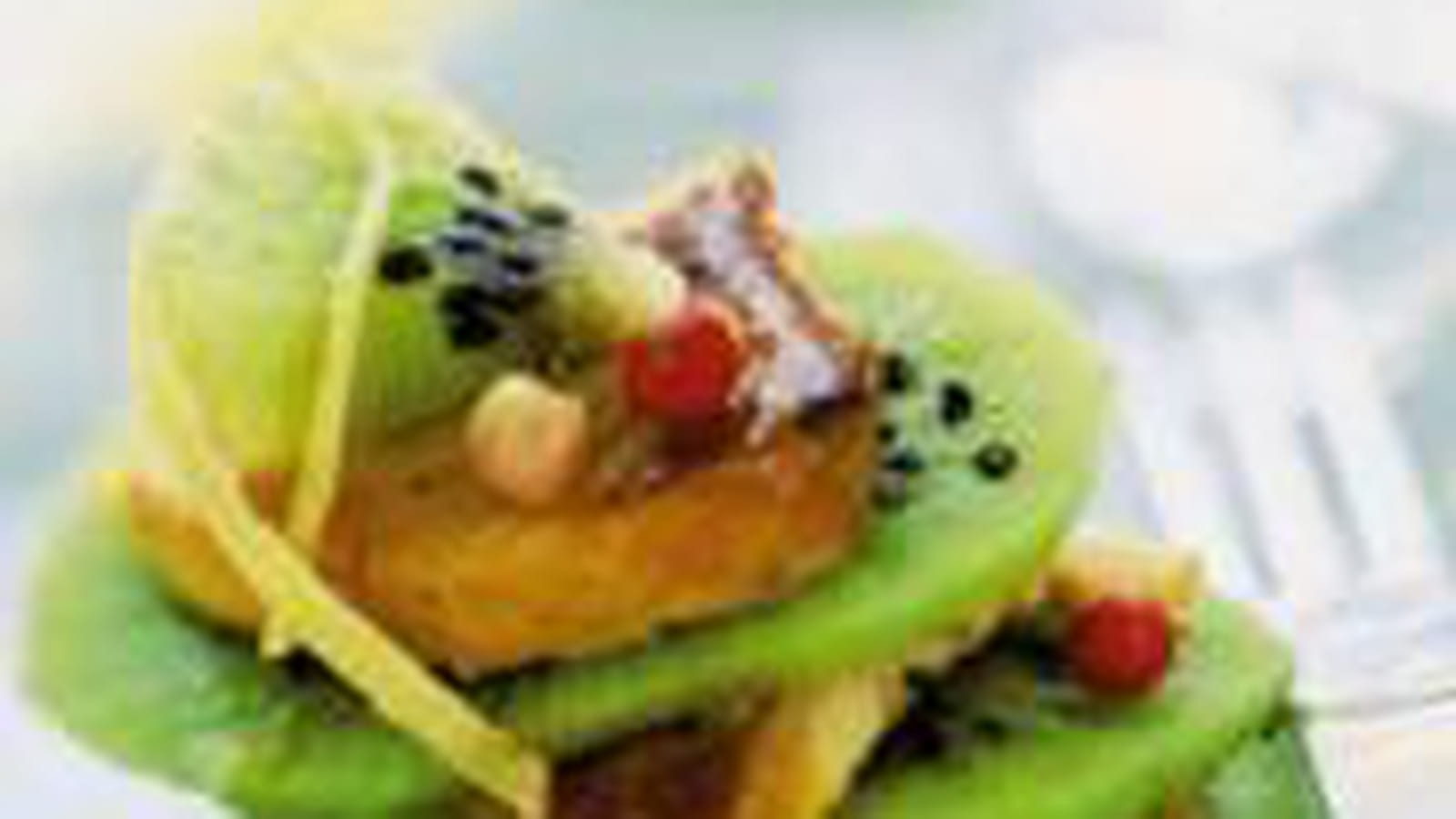 Mille-feuille kiwis foie gras