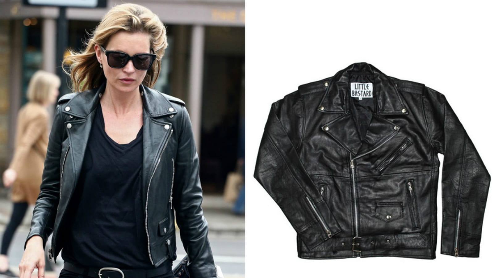 Le blouson en cuir