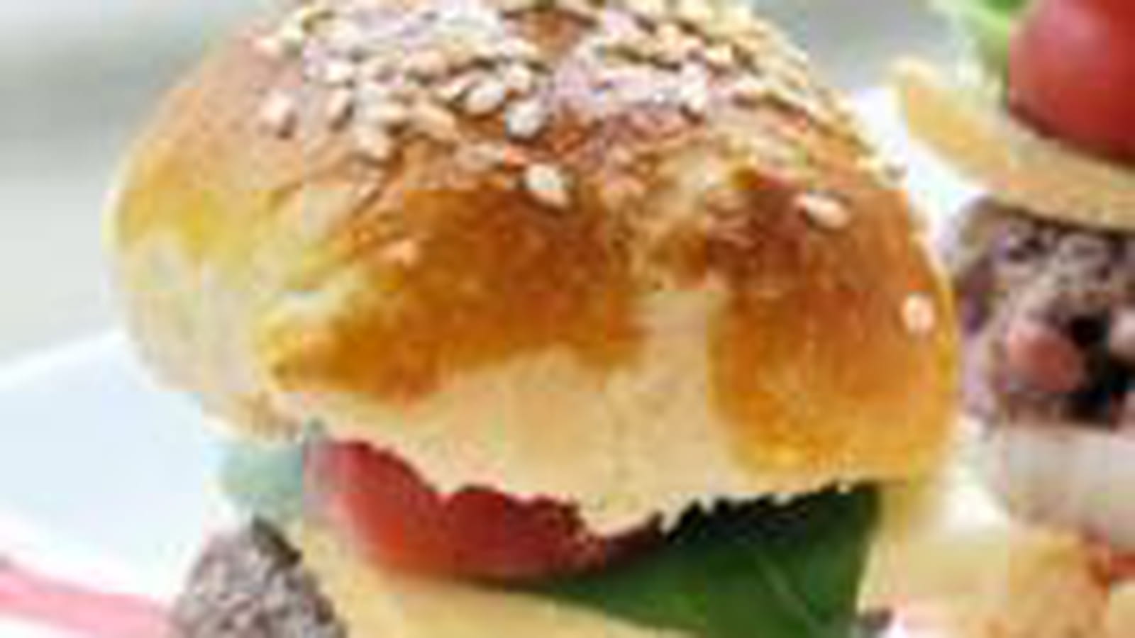 Mini hamburgers from USA