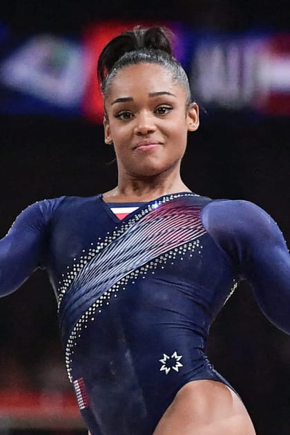 La gymnaste M&eacute;lanie De Jesus Dos Santos