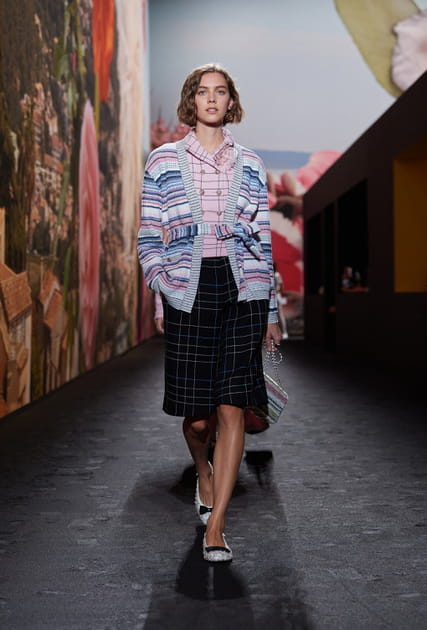 Look 18&nbsp;du d&eacute;fil&eacute;&nbsp;Chanel&nbsp;printemps-&eacute;t&eacute; 2024